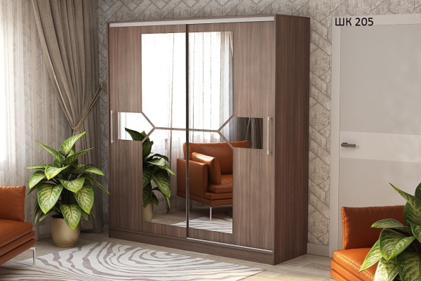 Шкаф-Купе Барселона №205 1500/1700/2000 мм