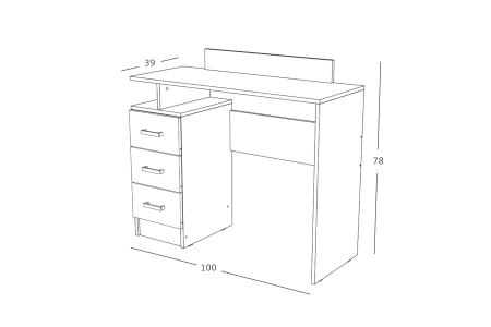 Трюмо Эко лоредо / венге