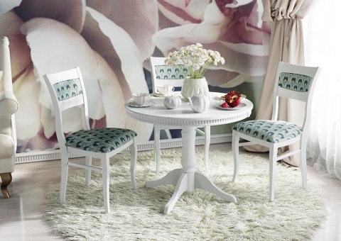 Стол обеденный «Орландо Т1» Раскладной/ Разные Цвета Д-900 мм x Ш-900 мм x В-750 мм