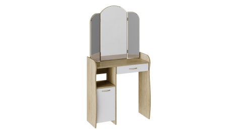 Туалетный Столик с Зеркалом Софи №1 Разные Цвета/Ш-786 × Г-330 × В-1520 мм