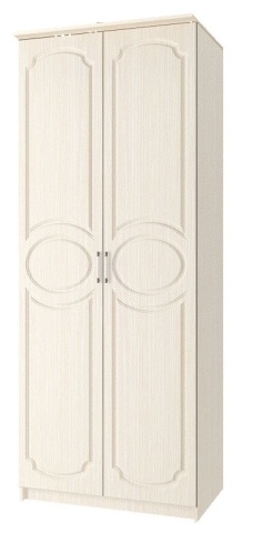 Шкаф 2-х Створчатый Каролина-7 МДФ (1,0х2,12х0,55)/Разные Цвета 